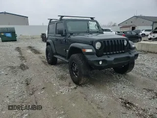 2021 Jeep Wrangler Sport with VIN 1C4GJXAN5MW677207, listed as a Copart auction lot 47241615 with Not Provided miles and Non Repairable. Bid and sale history available at DreamBid. Image 10.