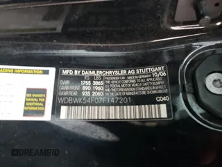2007 Mercedes-Benz SLK 280 z VIN WDBWK54F07F147201, wystawiony jako Copart lot #55793015 z przebiegiem 199 277 mil mil oraz Szkoda całkowita • Salvage title. Historia ofert i sprzedaży dostępna na DreamBid. Obrazek 13.
