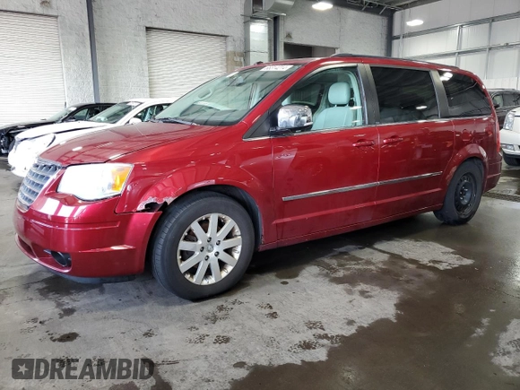 2010 Chrysler Town & Country Touring Plus with VIN 2A4RR8DX1AR427546, listed as a Copart auction lot 68314214 with 188,510 mi miles and Salvage Title. Bid and sale history available at DreamBid. Image 1.