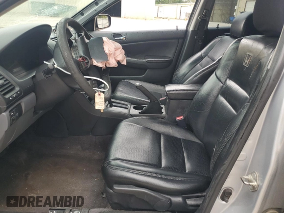 2003 Honda Accord LX with VIN 1HGCM563X3A105970, listed as a Copart auction lot 60074655 with 125,443 mi miles and Salvage title. Bid and sale history available at DreamBid. Image 7.