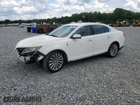 2013 Lincoln MKS with VIN 1LNHL9DK2DG604085, listed as a Copart auction lot 60325385 with 172,808 mi miles and Salvage title. Bid and sale history available at DreamBid. Image 1.