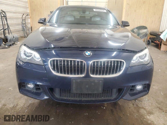 2015 BMW 5 Series 535d xDrive with VIN WBAFV3C55FD686488, listed as a Copart auction lot 56680554 with 109,023 mi miles and Salvage title. Bid and sale history available at DreamBid. Image 5.