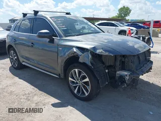 2022 Audi Q5 S line Premium Plus с VIN WA1EAAFY2N2072698, выставлен на аукционе IAAI как лот 42607942 с пробегом 42 796 миль миль и . История ставок и продаж доступна на DreamBid. Изображение 1.
