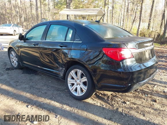 2013 Chrysler 200 LX with VIN 1C3CCBAB9DN762448, listed as a IAAI auction lot 41889859 with 130,375 mi miles. Bid and sale history available at carsss.com. Image 3.