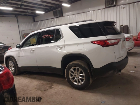 2021 Chevrolet Traverse LT Cloth with VIN 1GNEVGKW8MJ189876, listed as a IAAI auction lot 41719747 with 60,916 mi miles. Bid and sale history available at carsss.com. Image 14.