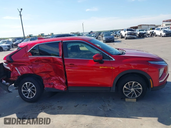 2024 Mitsubishi Eclipse Cross ES with VIN JA4ATUAA9RZ001094, listed as a IAAI auction lot 42332943 with 19,382 mi miles and . Bid and sale history available at DreamBid. Image 13.