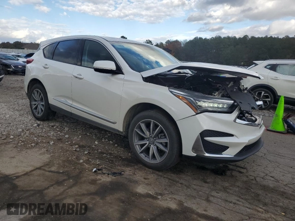 2021 Acura RDX w/Technology Package with VIN 5J8TC2H53ML030678, listed as a Copart auction lot 82257154 with 44,114 mi miles and Salvage Title. Bid and sale history available at carsss.com. Image 4.