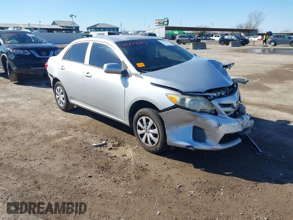 2013 Toyota Corolla L with VIN 5YFBU4EE4DP092105, listed as a IAAI auction lot 41477547 with 78,951 mi miles. Bid and sale history available at carsss.com. Image 1.