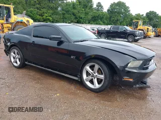 2010 Ford Mustang GT with VIN 1ZVBP8CH5A5100701, listed as a IAAI auction lot 42482062 with 236,423 mi miles and . Bid and sale history available at DreamBid. Image 1.
