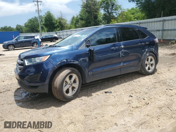 2017 Ford Edge SE z VIN 2FMPK3G90HBC58801, wystawiony jako Copart lot #64874245 z przebiegiem 68 803 mil mil oraz Szkoda całkowita • Salvage title. Historia ofert i sprzedaży dostępna na DreamBid. Obrazek 1.