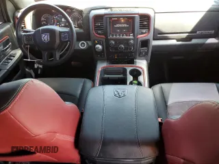 2018 Ram 1500 Rebel with VIN 1C6RR7YT2JS197612, listed as a Copart auction lot 60062745 with 60,591 mi miles and Salvage title. Bid and sale history available at DreamBid. Image 8.
