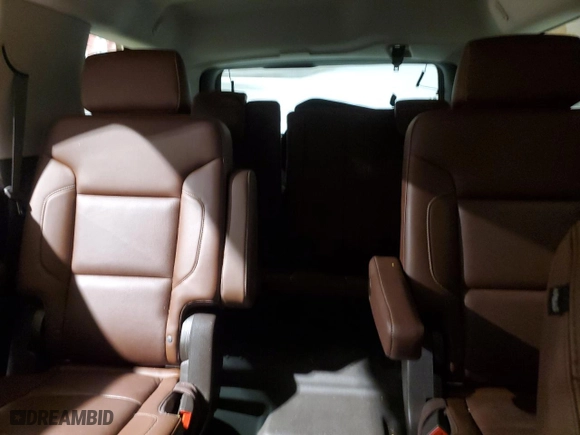 2015 Chevrolet Tahoe LTZ with VIN 1GNSKCKC2FR173591, listed as a Copart auction lot 87578955 with 139,277 mi miles and Salvage Title. Bid and sale history available at carsss.com. Image 10.