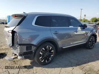 2024 Kia Telluride SX with VIN 5XYP54GC9RG530420, listed as a Copart auction lot 58373725 with 13,035 mi miles and Salvage title. Bid and sale history available at DreamBid. Image 3.