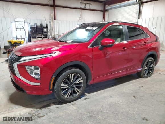 2023 Mitsubishi Eclipse Cross SE with VIN JA4ATWAA5PZ042573, listed as a Copart auction lot 88249245 with 28,694 mi miles and Clean Title. Bid and sale history available at carsss.com. Image 1.