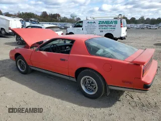 1987 Pontiac Firebird with VIN 1G2FS21H2HN234955, listed as a Copart auction lot 83531684 with Not provided miles and Salvage title. Bid and sale history available at DreamBid. Image 2.