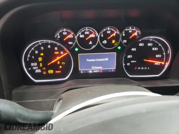 2021 Chevrolet Silverado 1500 LT with VIN 1GCRWCEK7MZ373085, listed as a Copart auction lot 85878384 with 99,971 mi miles and Salvage Title. Bid and sale history available at DreamBid. Image 9.