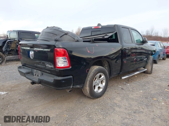 2019 Ram 1500 Tradesman с VIN 1C6SRFCT6KN743475, выставлен на аукционе IAAI как лот 41015557 с пробегом 77 435 миль миль и . История ставок и продаж доступна на DreamBid. Изображение 4.