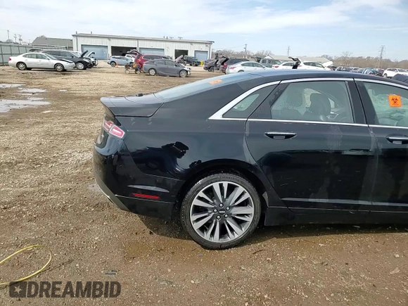 2018 Lincoln MKZ Hybrid Reserve with VIN 3LN6L5MU6JR601499, listed as a Copart auction lot 48224625 with Not provided miles and Salvage title. Bid and sale history available at DreamBid. Image 13.