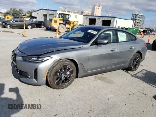 2023 BMW i4 eDrive40 z VIN WBY73AW06PFN71873, wystawiony jako Copart lot #37268403 z przebiegiem 803 mil mil oraz . Historia ofert i sprzedaży dostępna na DreamBid. Obrazek 1.