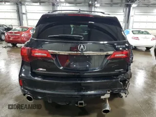 2020 Acura MDX Technology with VIN 5J8YD4H0XLL025351, listed as a Copart auction lot 48873715 with 105,748 mi miles and Salvage title. Bid and sale history available at DreamBid. Image 6.