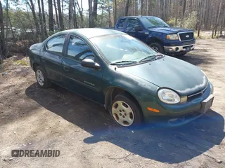 2000 Dodge Neon Highline with VIN 1B3ES46C1YD608463, listed as a IAAI auction lot 41887975 with 149,553 mi miles. Bid and sale history available at carsss.com. Image 1.