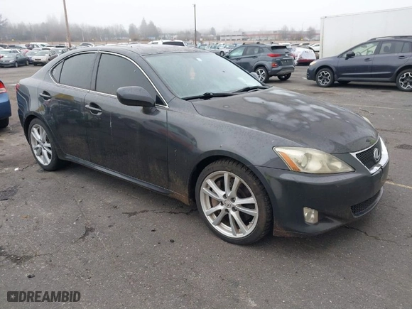 2006 Lexus IS 350 Auto with VIN JTHBE262162002303, listed as a IAAI auction lot 41550629 with 178,938 mi miles. Bid and sale history available at carsss.com. Image 1.