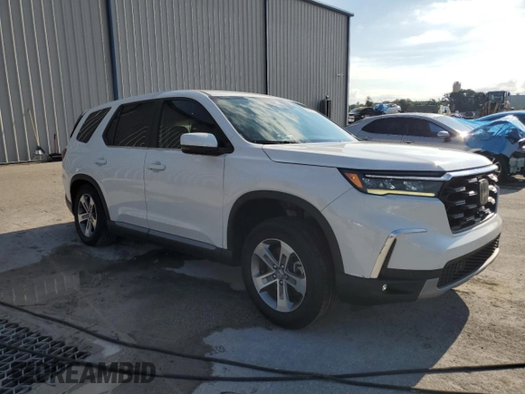 2024 Honda Pilot EX-L 8 Passenger with VIN 5FNYG1H45RB005687, listed as a Copart auction lot 73802974 with 23,774 mi miles and Salvage Title. Bid and sale history available at carsss.com. Image 4.