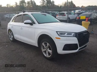 2020 Audi Q5 Premium Plus with VIN WA1BNAFY7L2012758, listed as a IAAI auction lot 40736399 with 1 mi miles. Bid and sale history available at carsss.com. Image 14.