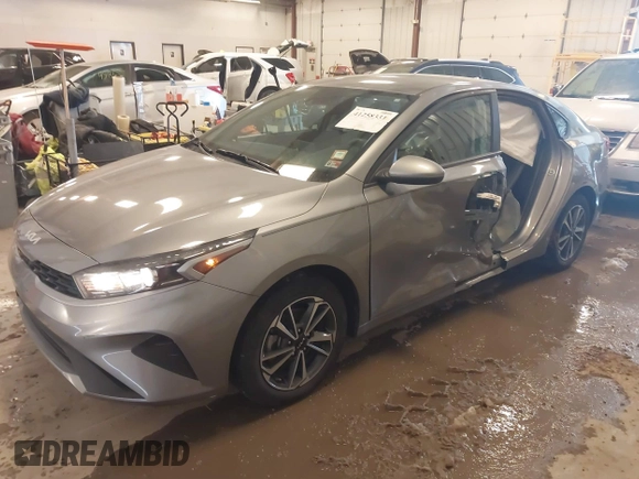 2023 Kia Forte LXS with VIN 3KPF24AD2PE627894, listed as a IAAI auction lot 41258331 with 18,482 mi miles. Bid and sale history available at carsss.com. Image 17.