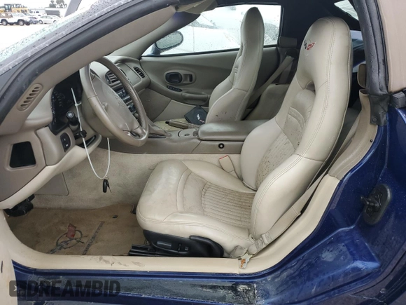 2004 Chevrolet Corvette with VIN 1G1YY32G145108135, listed as a Copart auction lot 74399624 with 0 mi miles and Salvage Title. Bid and sale history available at carsss.com. Image 7.
