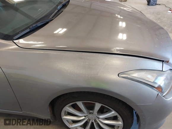 2009 Infiniti G37 with VIN JNKCV64E09M605647, listed as a IAAI auction lot 41809386 with Not Provided miles. Bid and sale history available at carsss.com. Image 6.