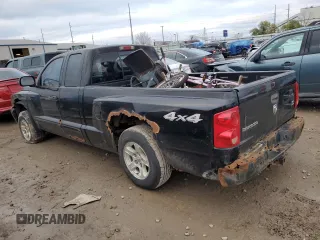 2005 Dodge Dakota SLT with VIN 1D7HW42N95S204993, listed as a Copart auction lot 81430264 with 205,534 mi miles and Clean Title. Bid and sale history available at DreamBid. Image 2.