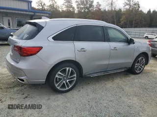 2017 Acura MDX Sport Hybrid w/Advance Pkg with VIN 5FRYD7H71HB000473, listed as a Copart auction lot 78446814 with 37,284 mi miles and Salvage Title. Bid and sale history available at carsss.com. Image 3.