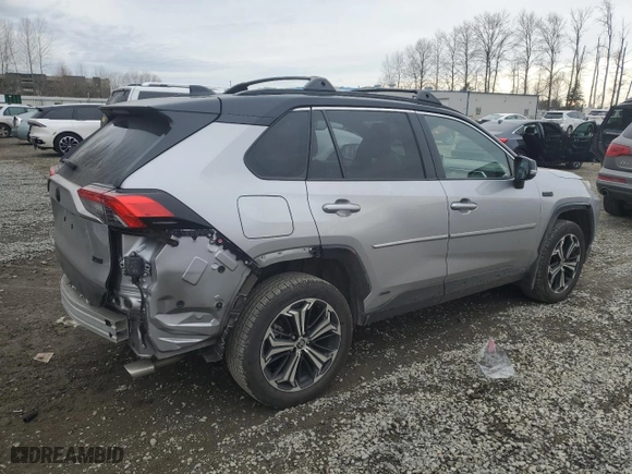 2022 Toyota RAV4 Prime XSE with VIN JTMEB3FV2ND095214, listed as a Copart auction lot 45235685 with NaN miles and Salvage Title. Bid and sale history available at carsss.com. Image 3.
