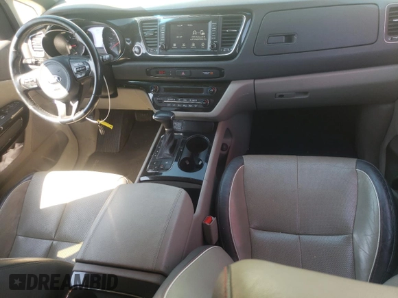 2017 Kia Sedona EX with VIN KNDMC5C1XH6264152, listed as a Copart auction lot 69098454 with 123,954 mi miles and Salvage Title. Bid and sale history available at carsss.com. Image 8.