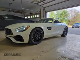 2018 Mercedes-Benz AMG GT AMG GT with VIN WDDYK7HA2JA018312, listed as a Copart auction lot 48109065 with 23,147 mi miles and Salvage title. Bid and sale history available at DreamBid. Image 2.