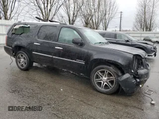 2014 GMC Yukon XL Denali with VIN 1GKS2MEF3ER133527, listed as a Copart auction lot 46869275 with 145,014 mi miles and Salvage Title. Bid and sale history available at carsss.com. Image 4.