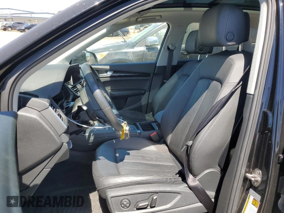 2020 Audi Q5 Premium with VIN WA1G2AFY3L2049515, listed as a Copart auction lot 67580264 with 58,636 mi miles and Salvage Title. Bid and sale history available at carsss.com. Image 7.
