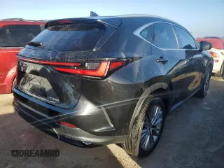 2023 Lexus NX 350h Luxury with VIN 2T2HKCEZ7PC013958, listed as a Copart auction lot 76819444 with 23,440 mi miles and Non Repairable. Bid and sale history available at DreamBid. Image 3.
