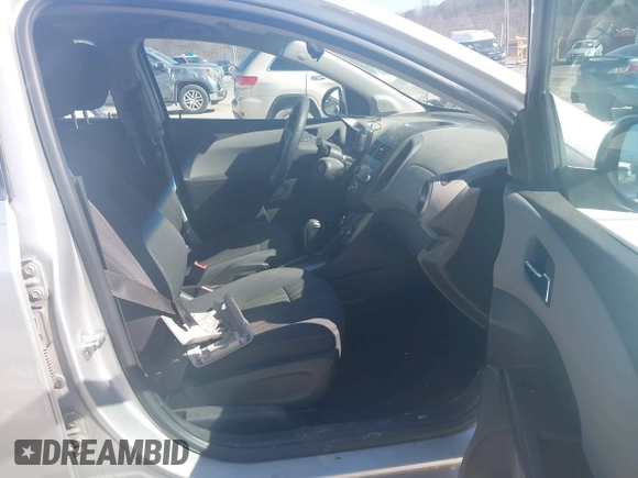 2012 Chevrolet Sonic LT with VIN 1G1JC5SH8C4202487, listed as a IAAI auction lot 41848022 with 155,791 mi miles and . Bid and sale history available at DreamBid. Image 5.