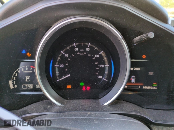 2018 Honda Fit EX with VIN 3HGGK5H82JM712526, listed as a Copart auction lot 57178595 with 99,850 mi miles and Salvage title. Bid and sale history available at DreamBid. Image 9.
