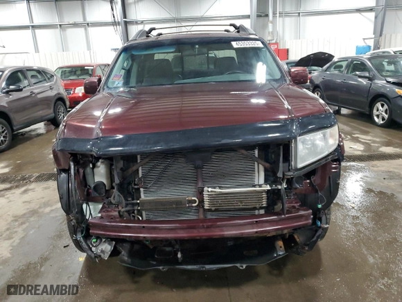 2010 Honda Ridgeline RTL with VIN 5FPYK1F59AB002068, listed as a Copart auction lot 45353325 with 157,260 mi miles and Salvage Title. Bid and sale history available at carsss.com. Image 5.