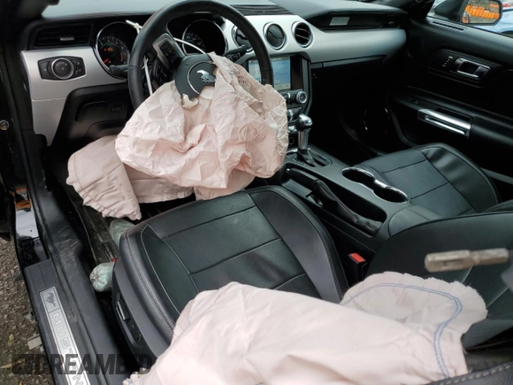 2017 Ford Mustang EcoBoost Premium with VIN 1FATP8UH5H5320314, listed as a Copart auction lot 50905655 with 75,149 mi miles and Salvage title. Bid and sale history available at DreamBid. Image 8.