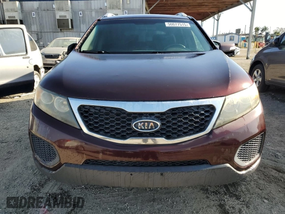 2012 Kia Sorento LX with VIN 5XYKT4A2XCG253591, listed as a Copart auction lot 50077515 with Not Provided miles and Clean Title. Bid and sale history available at carsss.com. Image 5.