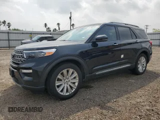 2024 Ford Explorer Limited z VIN 1FMSK7FH0RGA85513, wystawiony jako Copart lot #51383265 z przebiegiem 20 999 mil mil oraz Szkoda całkowita • Salvage title. Historia ofert i sprzedaży dostępna na DreamBid. Obrazek 1.