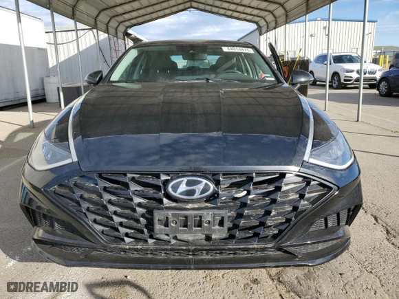 2022 Hyundai Sonata SEL with VIN KMHL64JA0NA219791, listed as a Copart auction lot 44014475 with 54,898 mi miles and Salvage Title. Bid and sale history available at carsss.com. Image 5.