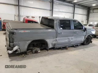 2024 Chevrolet Silverado 1500 RST with VIN 1GCPDEEK4RZ275244, listed as a Copart auction lot 42216495 with 0 mi miles and Salvage Title. Bid and sale history available at carsss.com. Image 3.