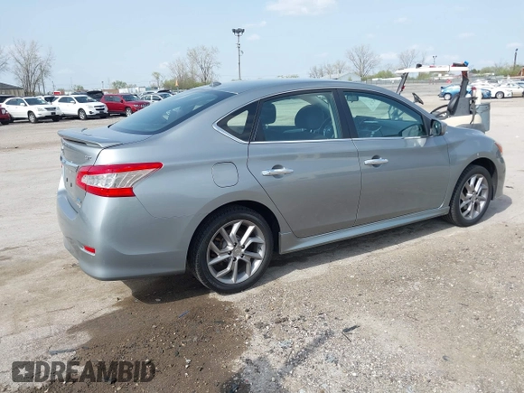 2014 Nissan Sentra SR with VIN 3N1AB7AP1EY332323, listed as a IAAI auction lot 42151780 with 89,915 mi miles and . Bid and sale history available at DreamBid. Image 4.