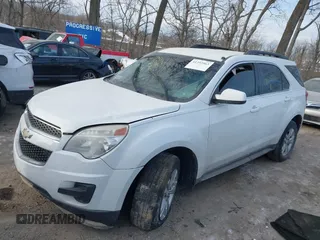 2014 Chevrolet Equinox LT with VIN 2GNALBEK1E6300041, listed as a IAAI auction lot 41393963 with 151,000 mi miles. Bid and sale history available at carsss.com. Image 2.