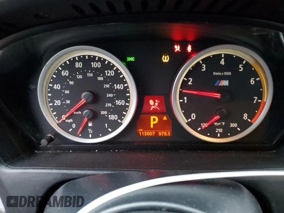 2013 BMW X5 M with VIN 5YMGY0C51DLL15660, listed as a Copart auction lot 84766244 with 113,007 mi miles and Salvage Title. Bid and sale history available at carsss.com. Image 9.